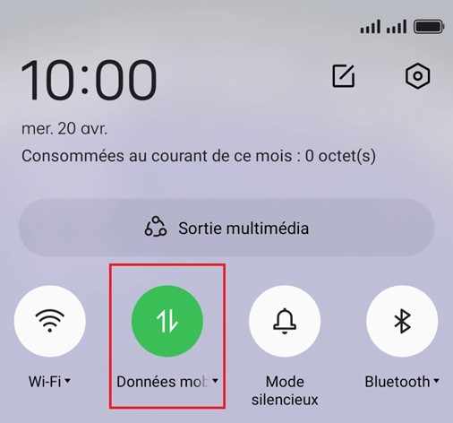 comment réinitialiser les données mobiles